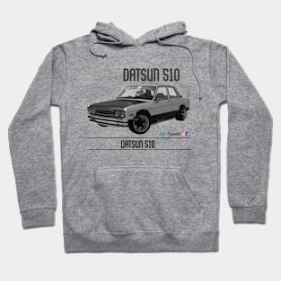 Datsun 510 White Hoodie